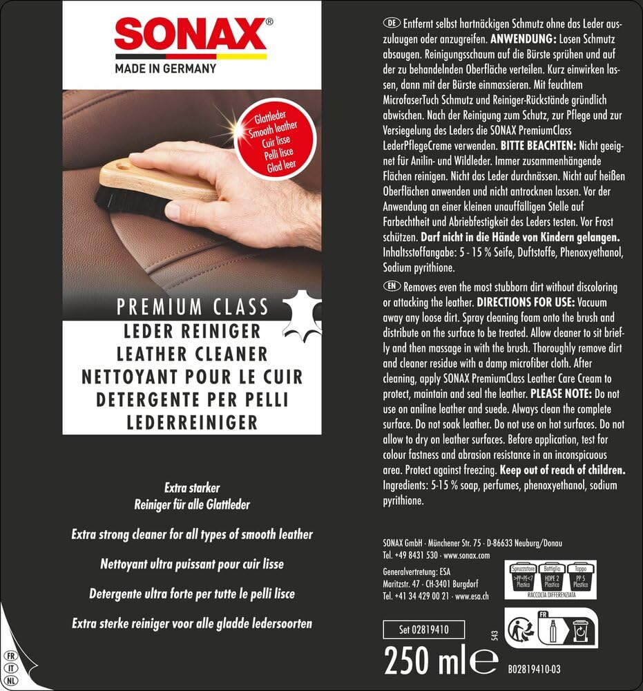 sonax-premium-class-lederpflegeset-glattleder-3x250-ml image 2