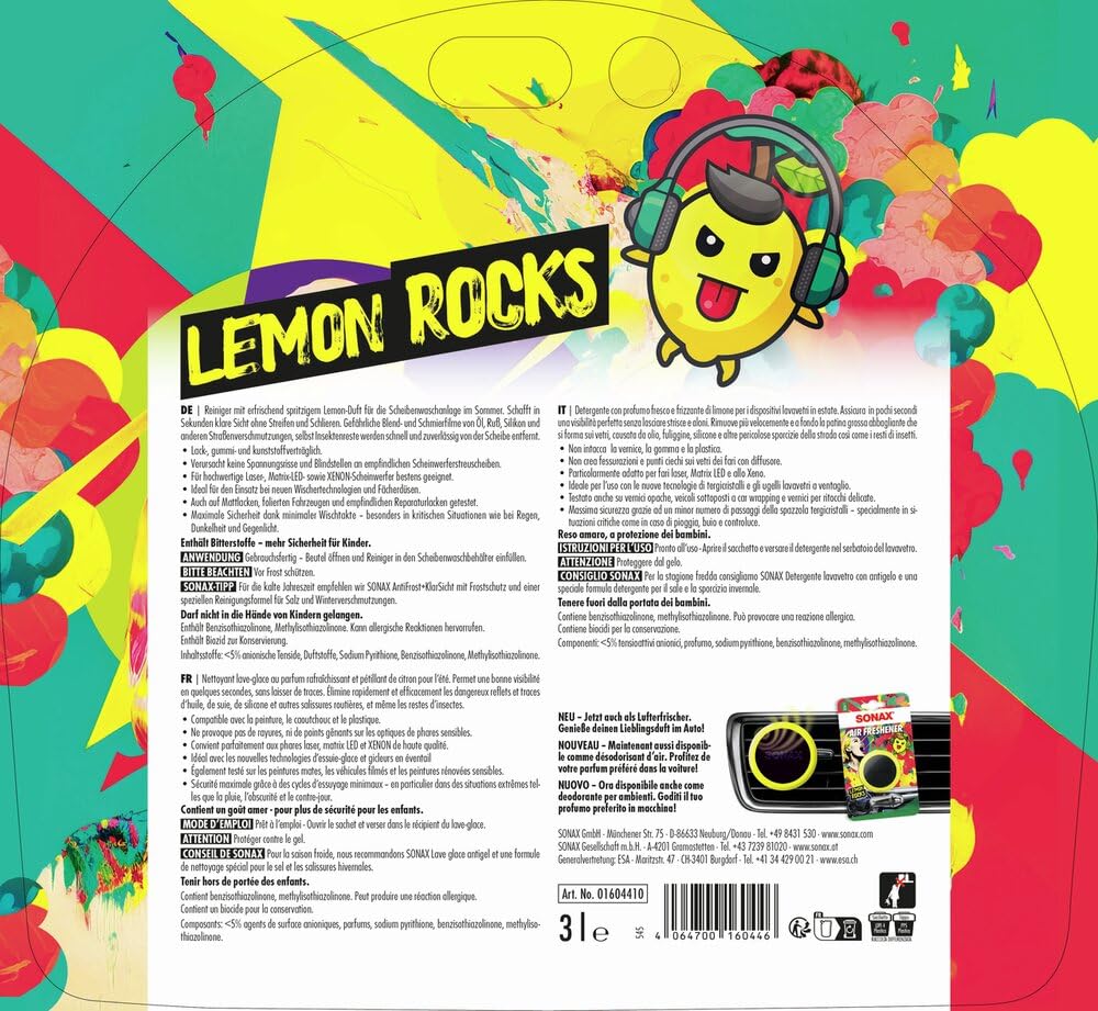 sonax-scheibenreiniger-lemon-rocks-3l-sommer-gebrauchsfertig image 2