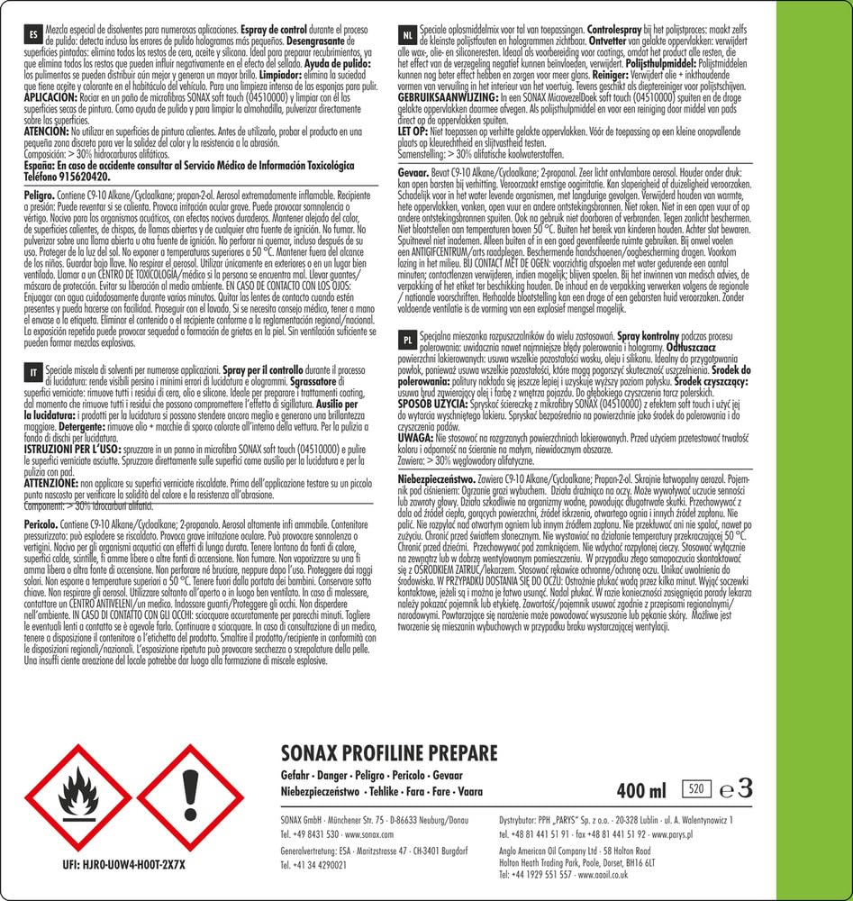 sonax-profiline-prepare-entfetter-400-ml-zur-lackvorbereitung image 4