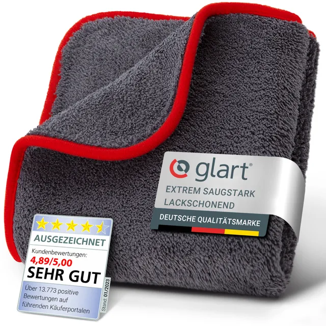 glart-mikrofaser-poliertuch-tuch-40x40-cm-fusselfrei-kratzfrei image 1