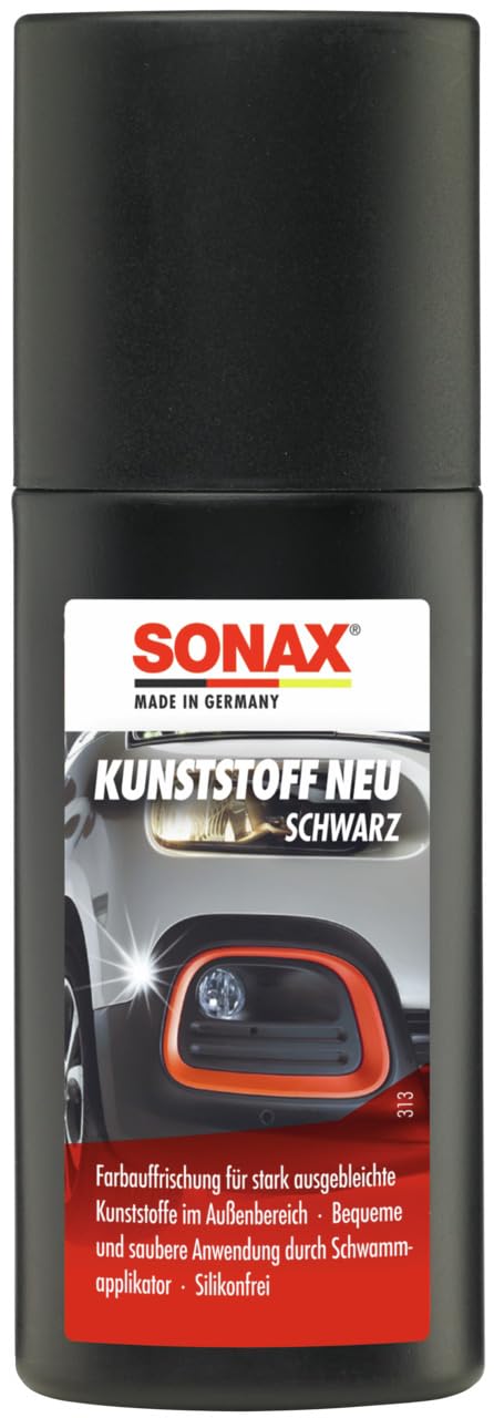sonax-kunststoff-neu-schwarz-kunststoffpflege-100-ml-au-en image 1