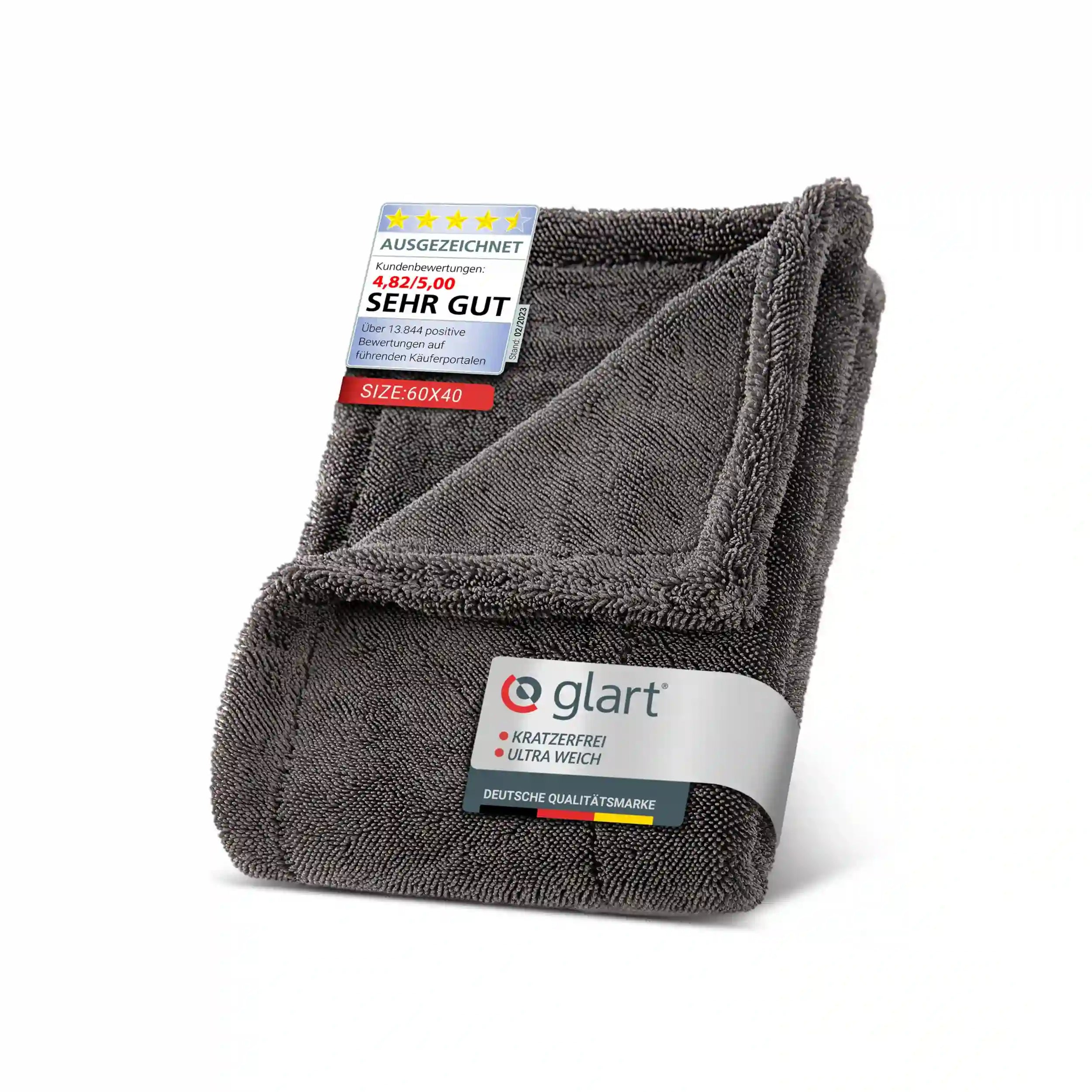 glart-mikrofasert-cher-twist-44tw68-trockentuch-set-80x55-grau image 1