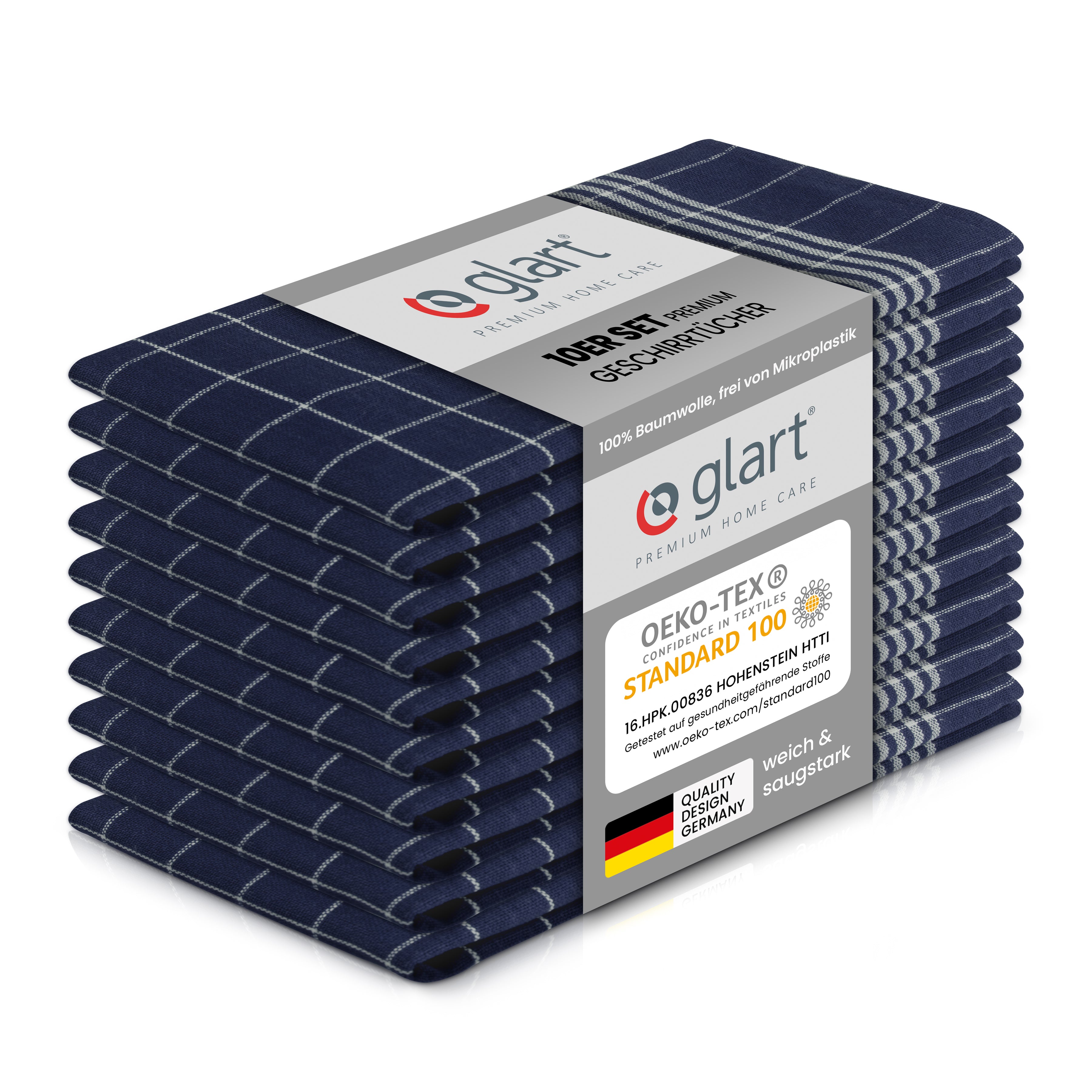 glart-geschirrt-cher-10er-set-50x70-geschirrtuch-blau-baumwolle image 1