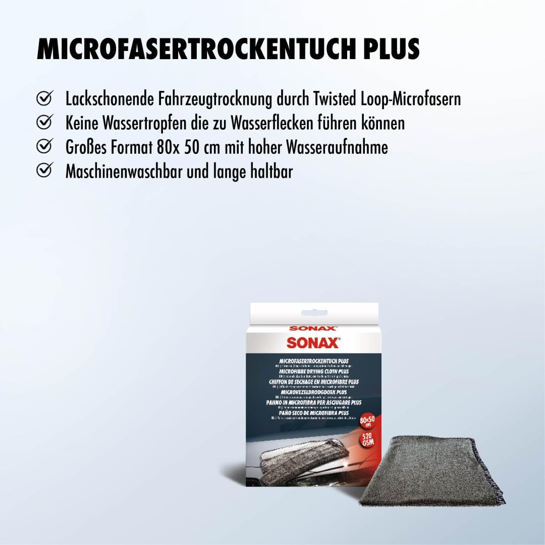 sonax-microfasertrockentuch-plus-autotuch-1-st-ck-saugstark image 3