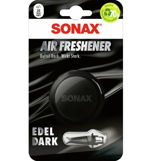 sonax-airfreshener-edeldark-autoduft-l-ftungsclip-1-st-ck image 1