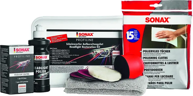 sonax-profiline-04057410-scheinwerferaufbereitungsset-325-ml image 1