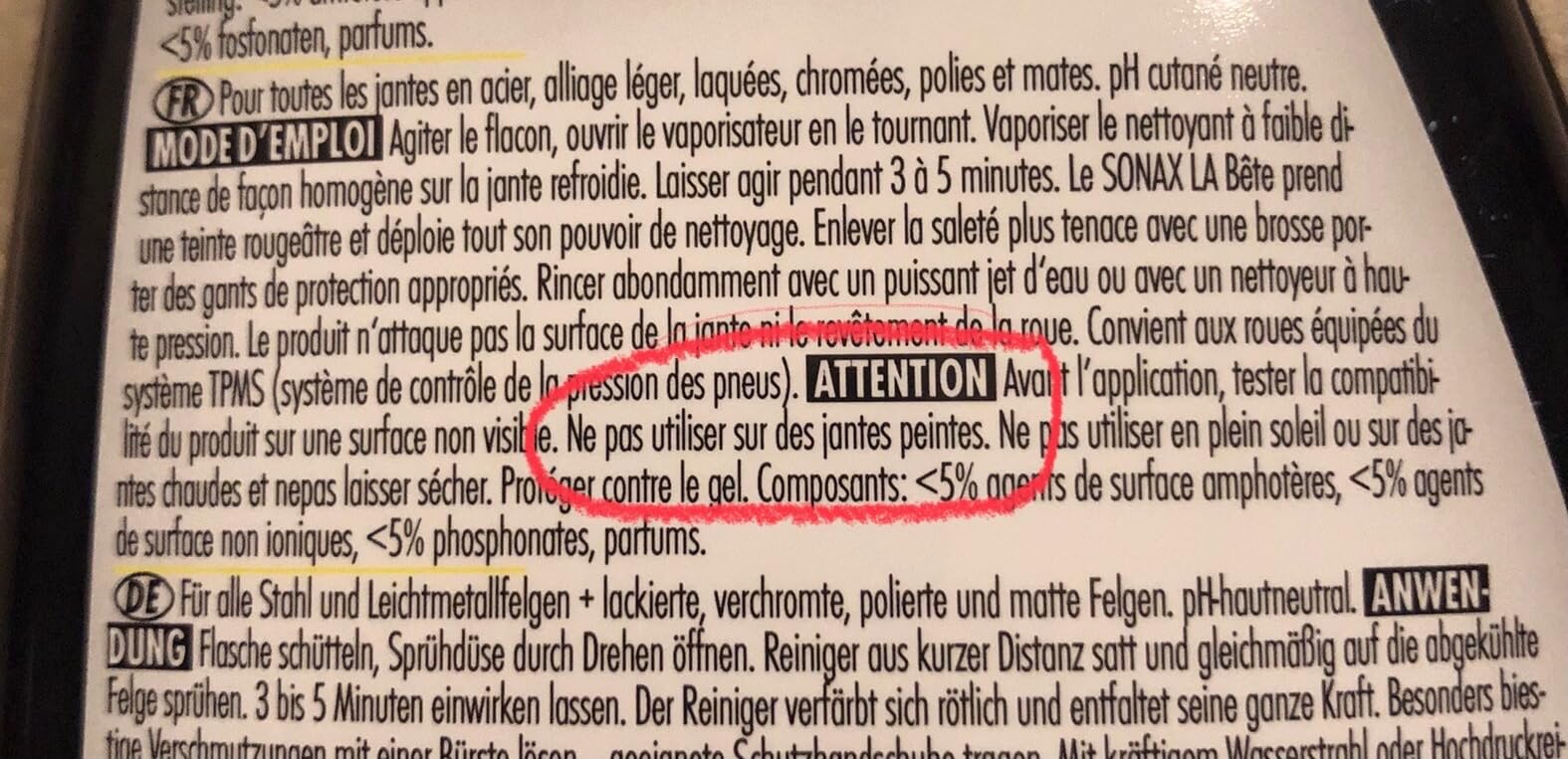 Braucht Bürste