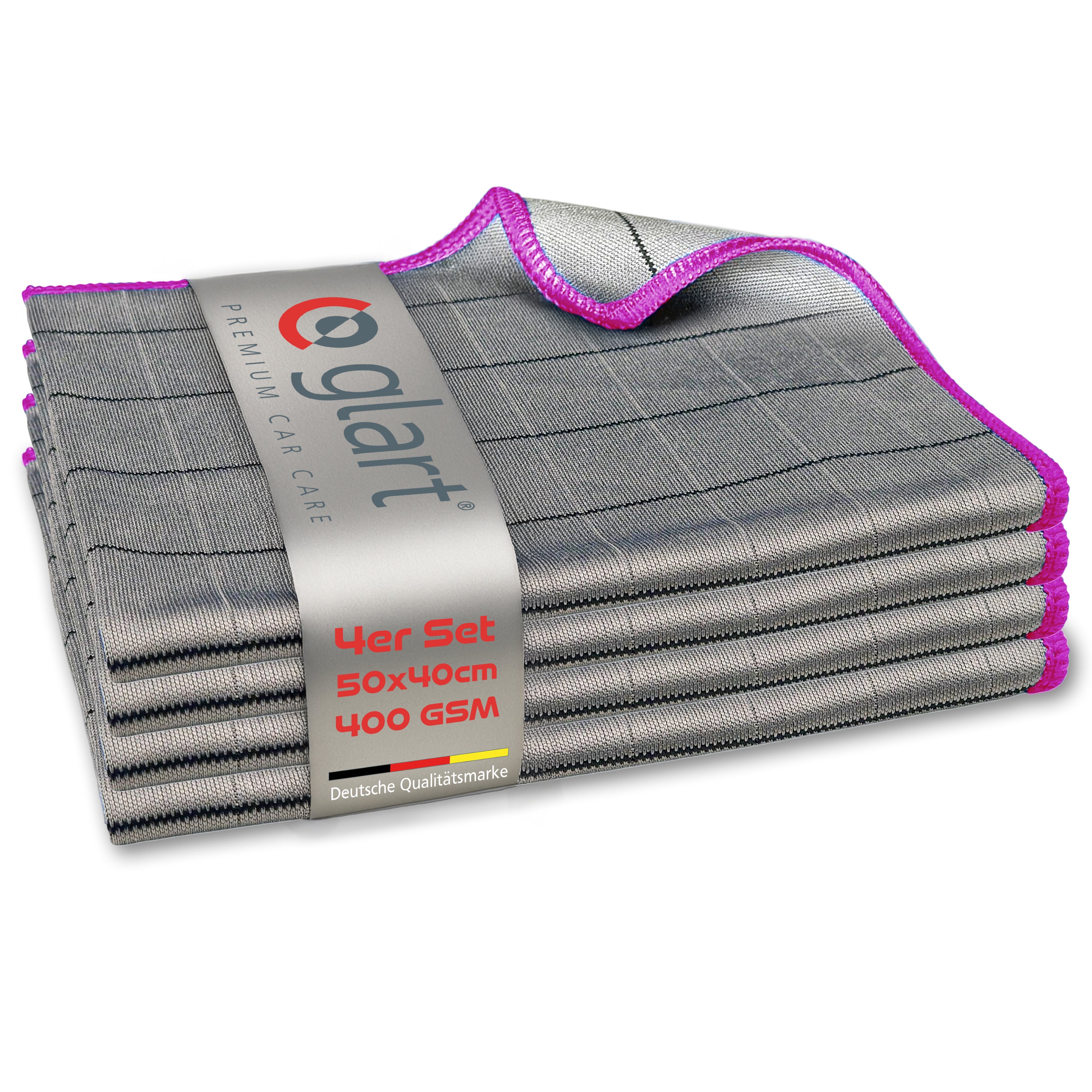 glart-44c4p-carbont-cher-scheibentuch-4er-set-50x40-cm-fusselfrei image 1
