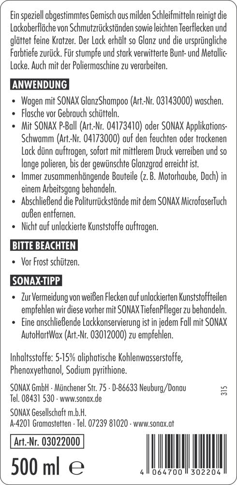 sonax-lackreiniger-politur-500ml-mikro-schleifpartikel image 2