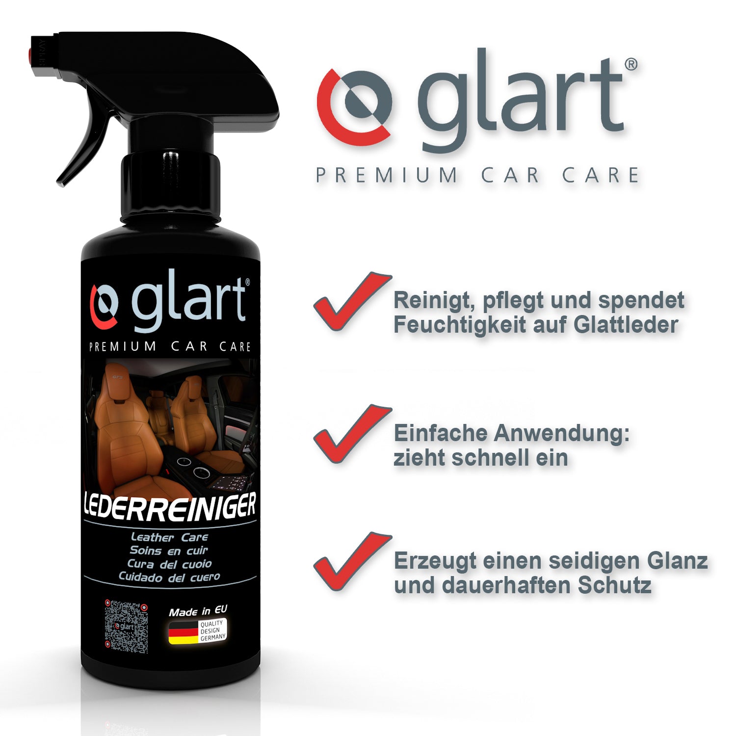 glart-lederreiniger-500-ml-f-r-autositze-glattleder-uv-schutz image 2