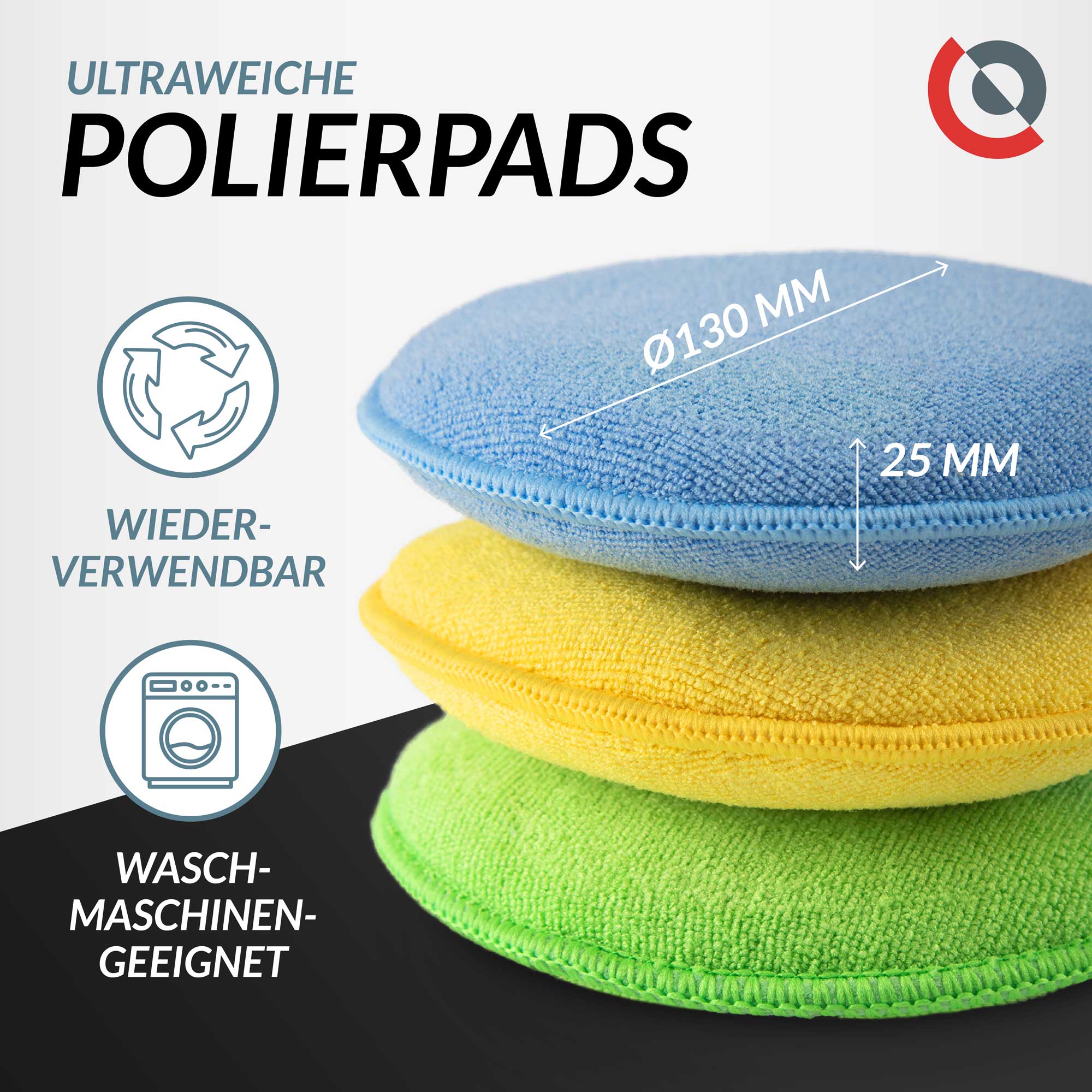 glart-polierschw-mme-43pp-polierpad-3er-set-130-mm-wachs image 2