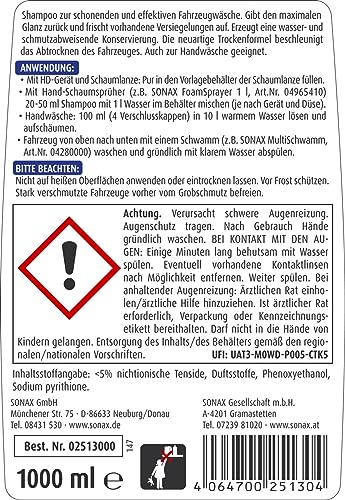 sonax-xtreme-foam-seal-autoshampoo-1-liter-mit-versiegelung image 8
