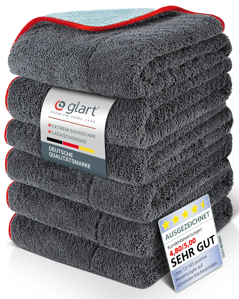 glart-mikrofasert-cher-6er-set-60x40-cm-extra-saugstark image 1