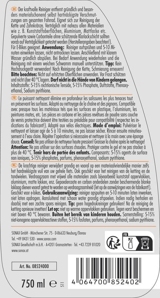 sonax-bike-reiniger-fahrradreiniger-750-ml-f-r-e-bike-kette image 2