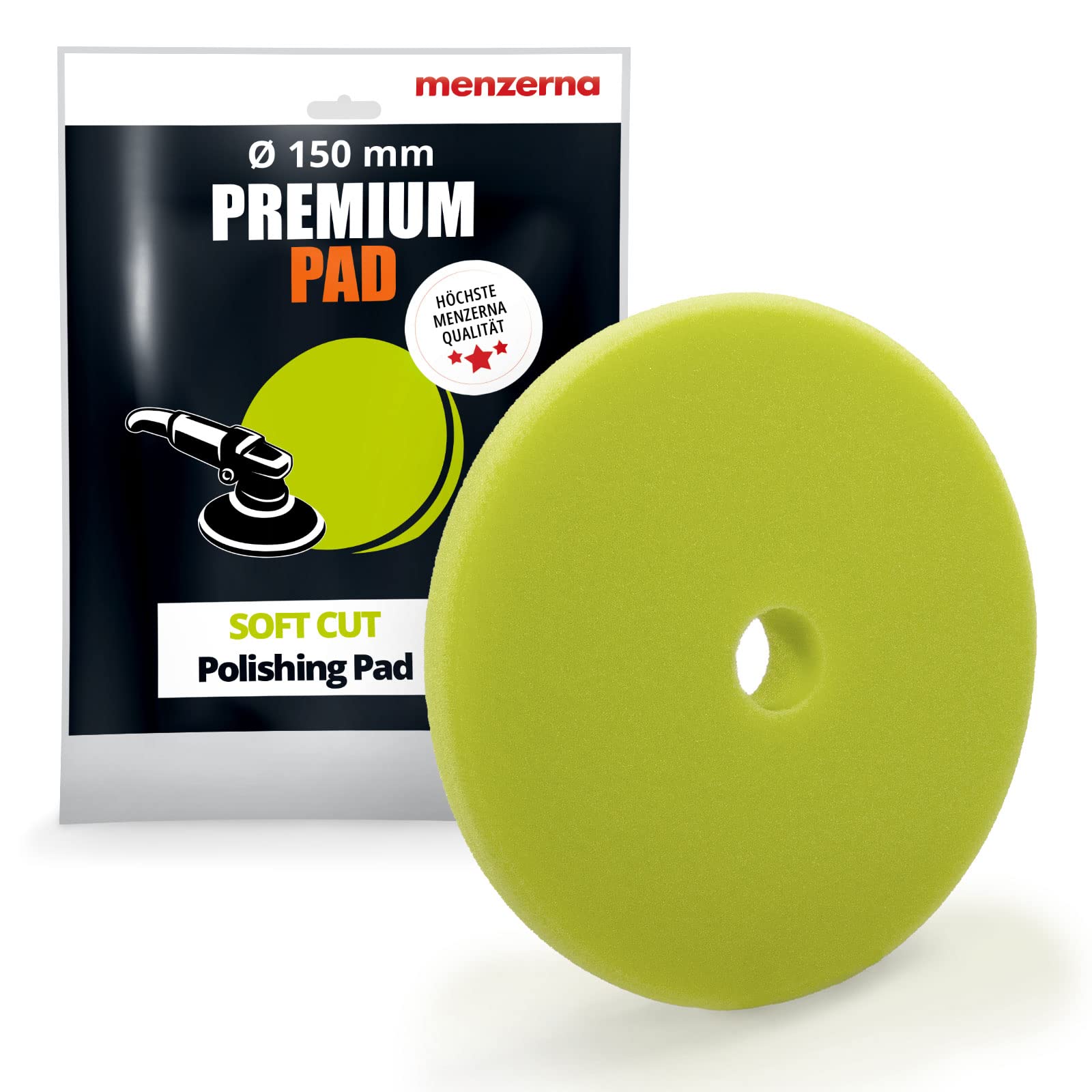 menzerna-polierpad-150-mm-gr-n-soft-cut-foam-pad image 1