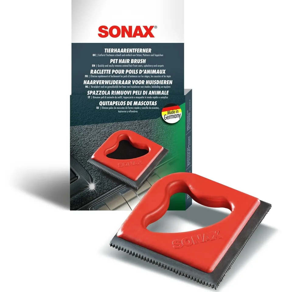 sonax-tierhaarentferner-b-rste-hundehaare-katzenhaare-auto-1-st-ck image 1