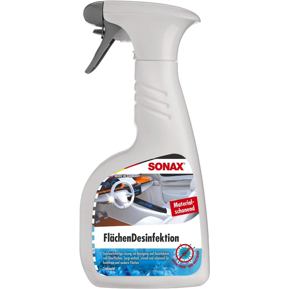 sonax-fl-chendesinfektion-500ml-mit-mikrofasertuch-gr-n image 2