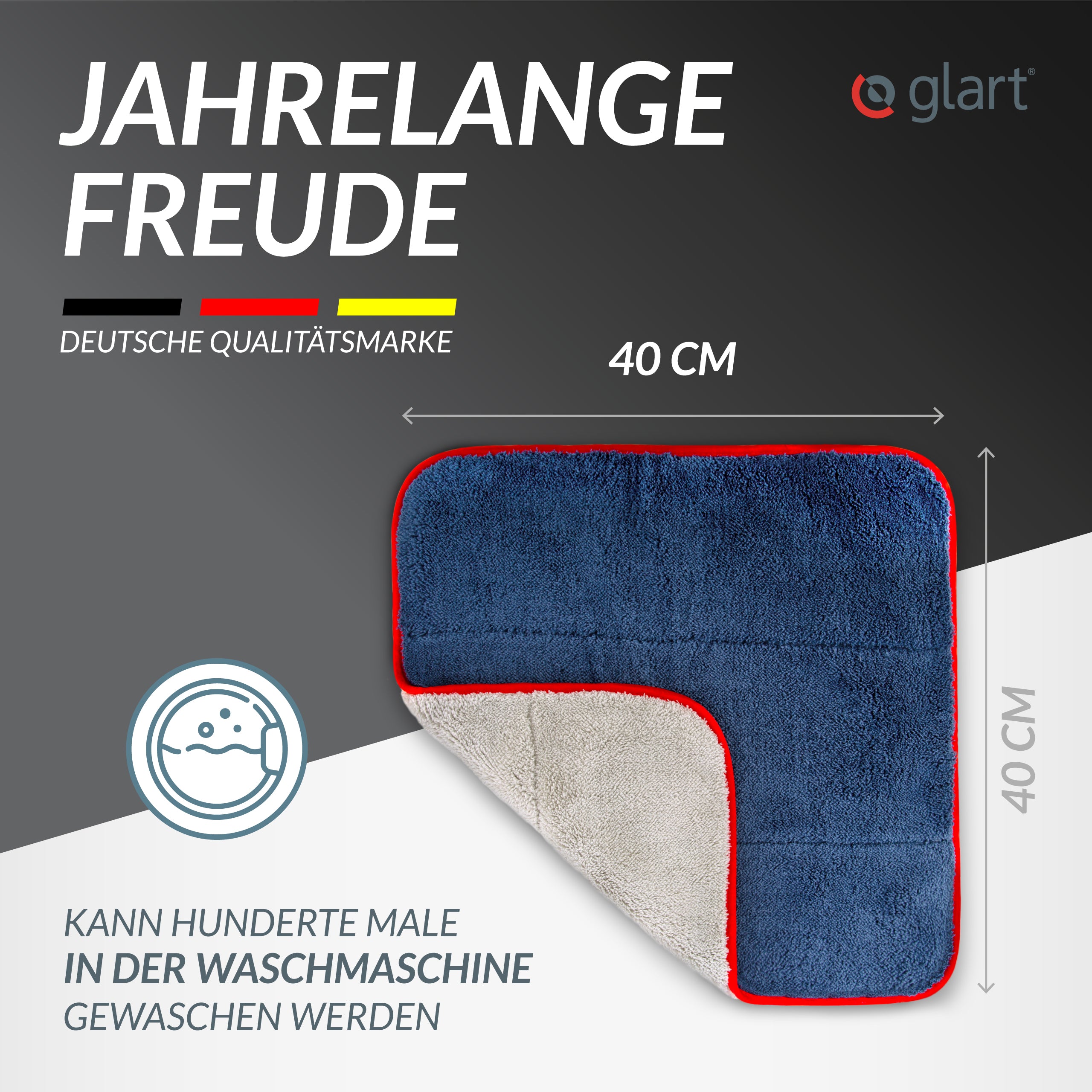 glart-472pp-mikrofasert-cher-2er-set-40x40-cm-fusselfrei image 6