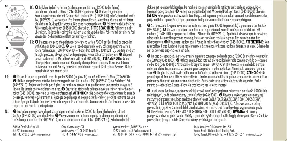 sonax-profiline-perfectfinish-autopolitur-250-ml-p2000 image 3