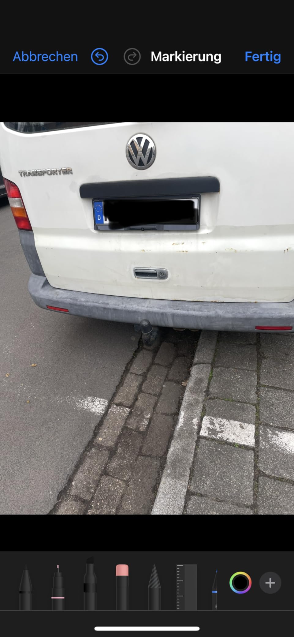 Deckt Flecken ab