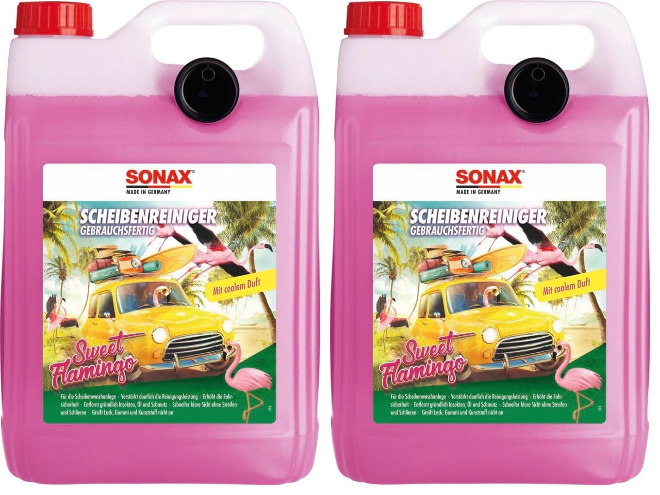 sonax-scheibenreiniger-sweet-flamingo-scheibenreiniger-5-l-fertig image 6