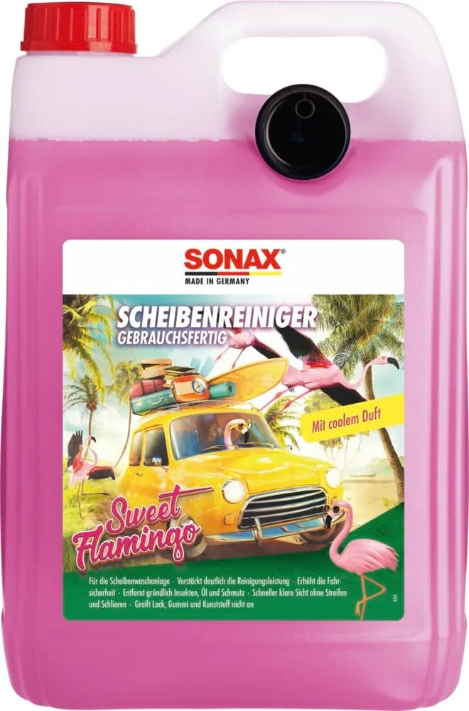 sonax-scheibenreiniger-sweet-flamingo-scheibenreiniger-5-l-fertig image 1