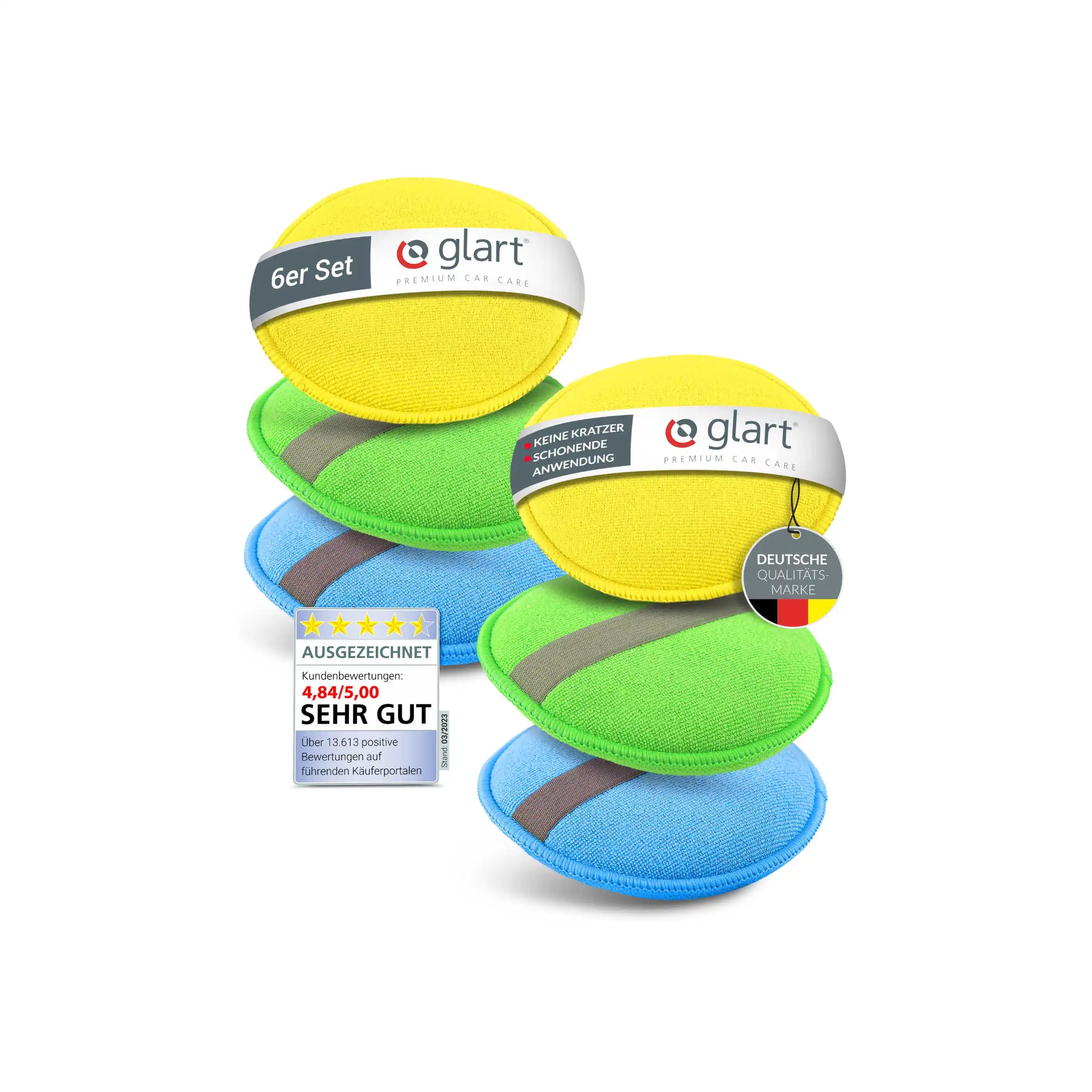 glart-polierschw-mme-46pp-polierpad-6er-set-130-mm-lack image 1