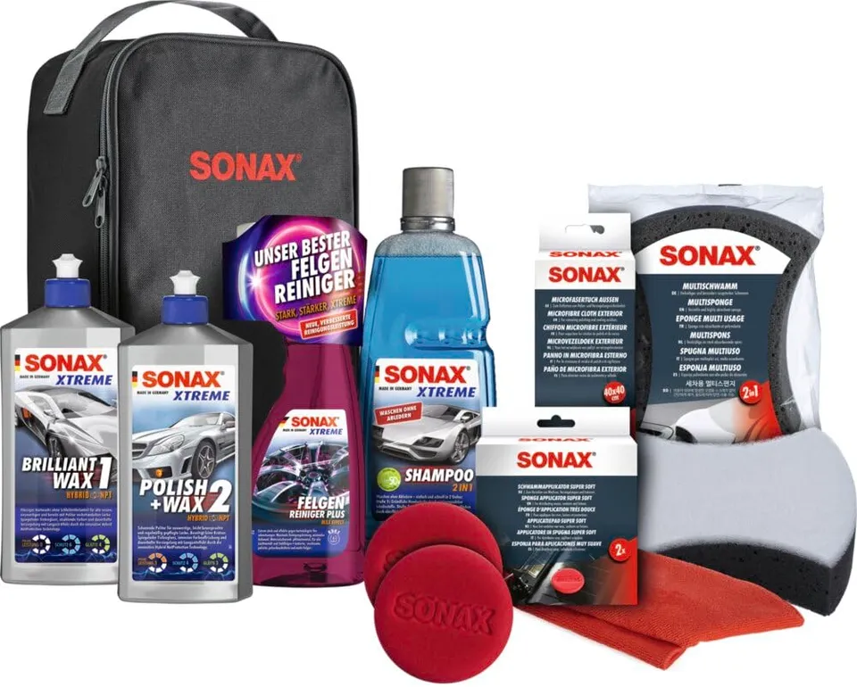 sonax-xtreme-autopflegeset-8-teilig-mit-tasche image 1