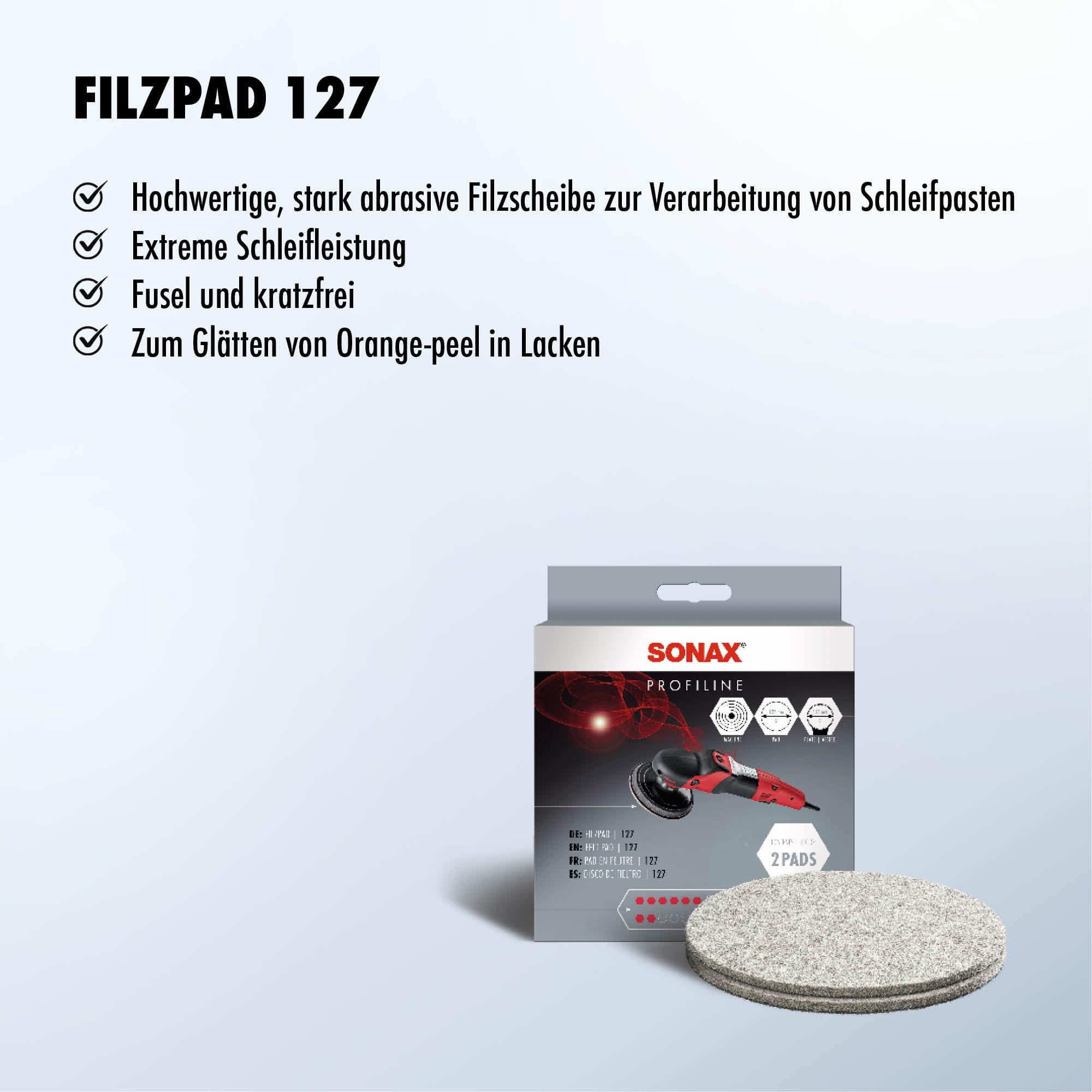sonax-filzpad-127-polierpad-2-st-ck-f-r-glas-127-mm image 3