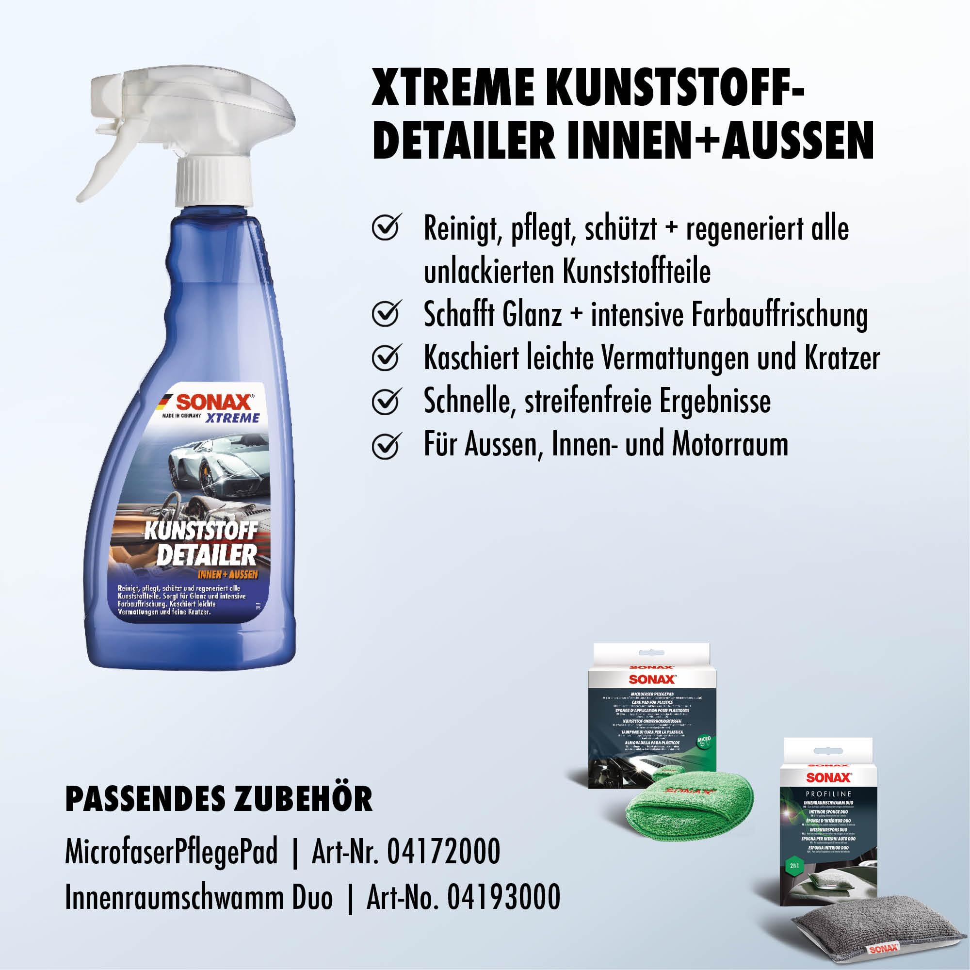 sonax-xtreme-kunststoffdetailer-spray-500-ml-innen-au-en image 3