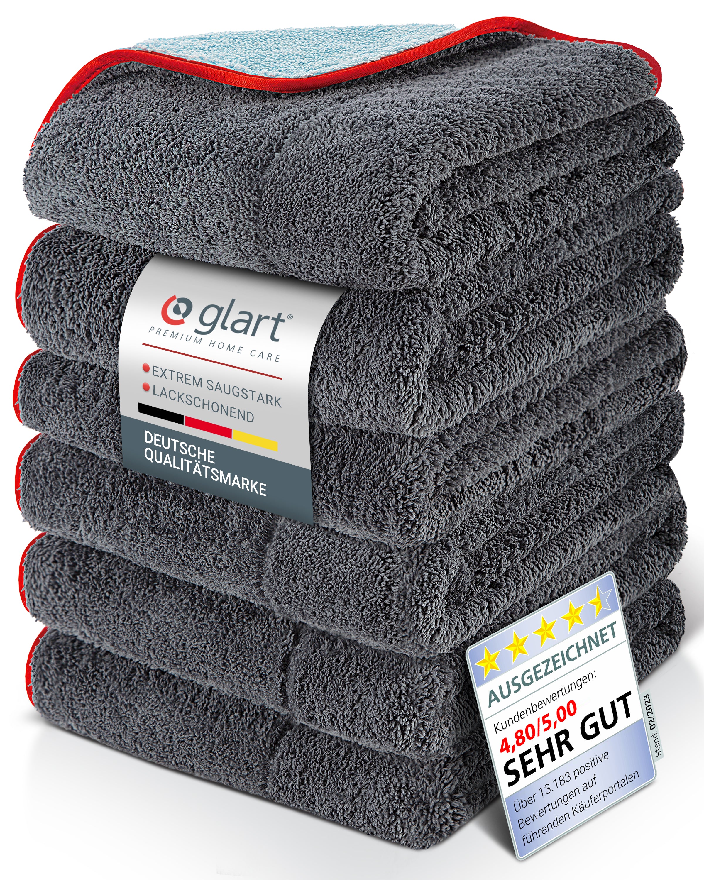 glart-mikrofasert-cher-6er-set-60x40-cm-extra-saugstark image 1