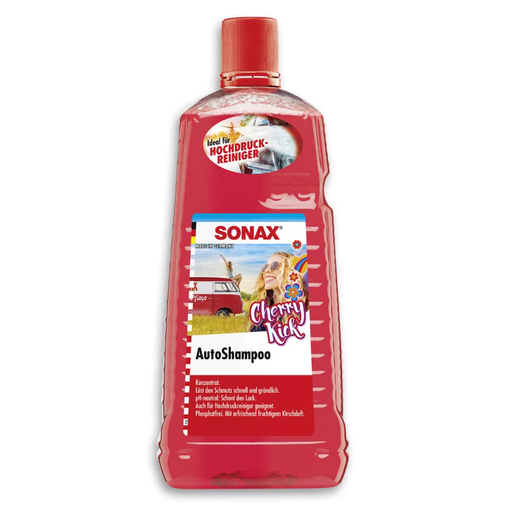 sonax-cherry-kick-autoshampoo-konzentrat-2-liter-ph-neutral image 1