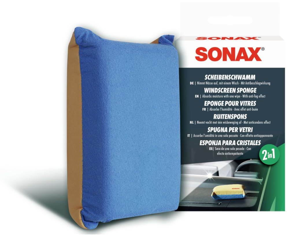 sonax-scheibenschwamm-autoschwamm-1-st-ck-mit-antibeschlag image 1