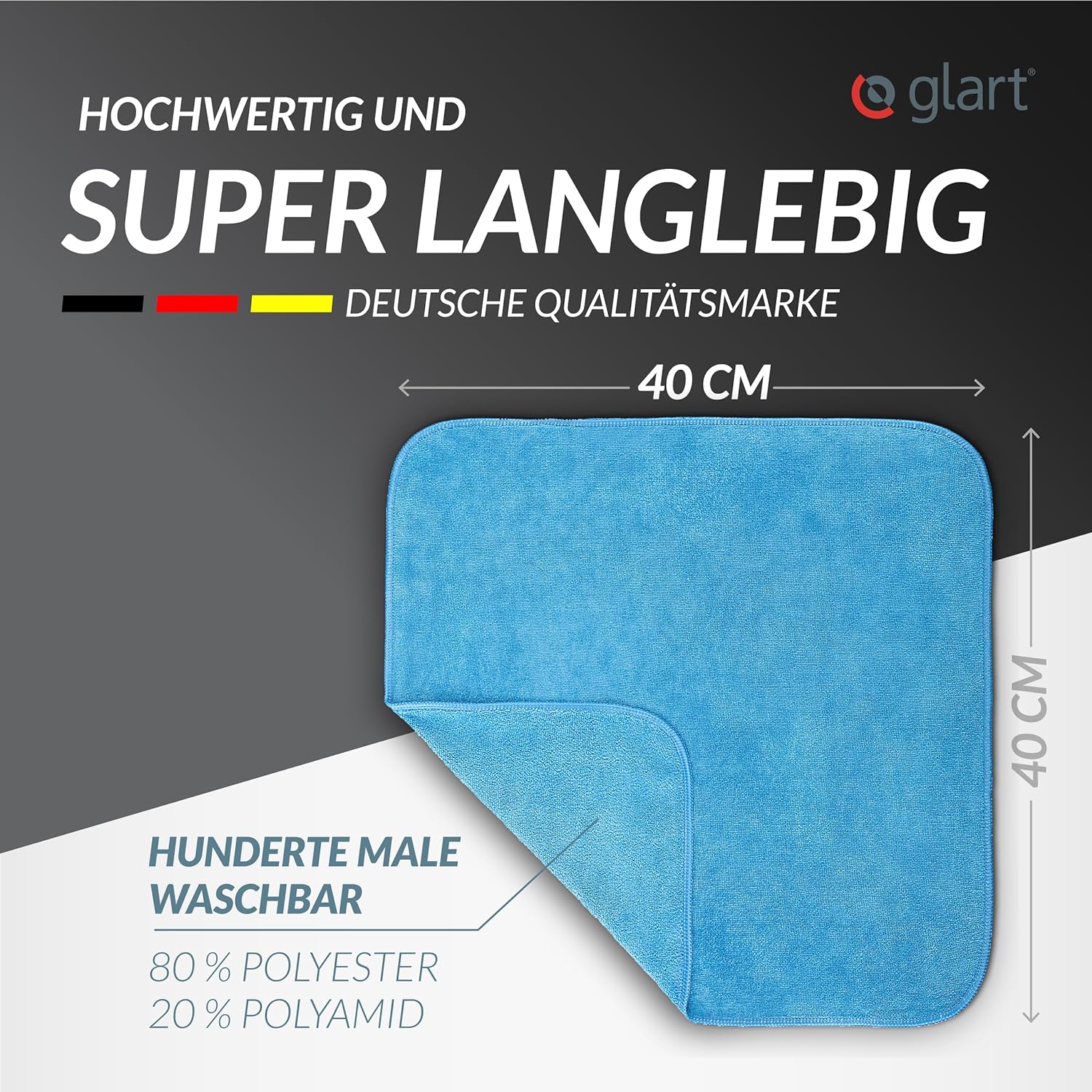 glart-mikrofasert-cher-40x40-4er-set-blau-gr-n-360-gsm image 6