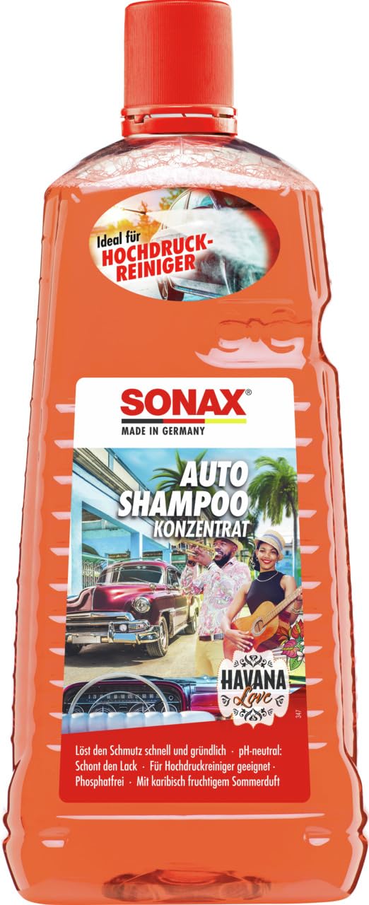 sonax-autoshampoo-konzentrat-havana-love-autoshampoo-2-l-ph-neutral image 1