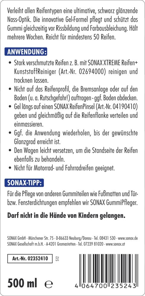 sonax-xtreme-reifenglanzgel-reifengel-500-ml-nass-optik image 2