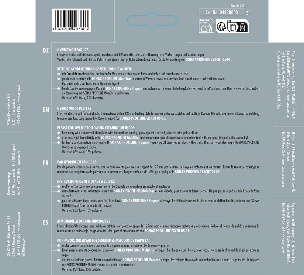 sonax-hybridwollpad-143-da-polierschwamm-hohe-abtragsleistung image 2