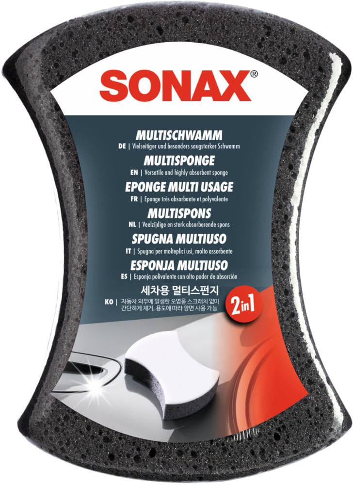 sonax-multischwamm-waschschwamm-grau-wei-autow-sche image 1