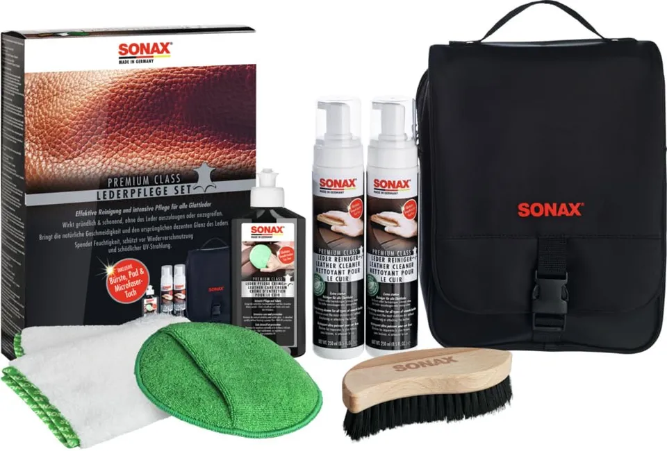 sonax-premium-class-lederpflegeset-glattleder-3x250-ml image 1