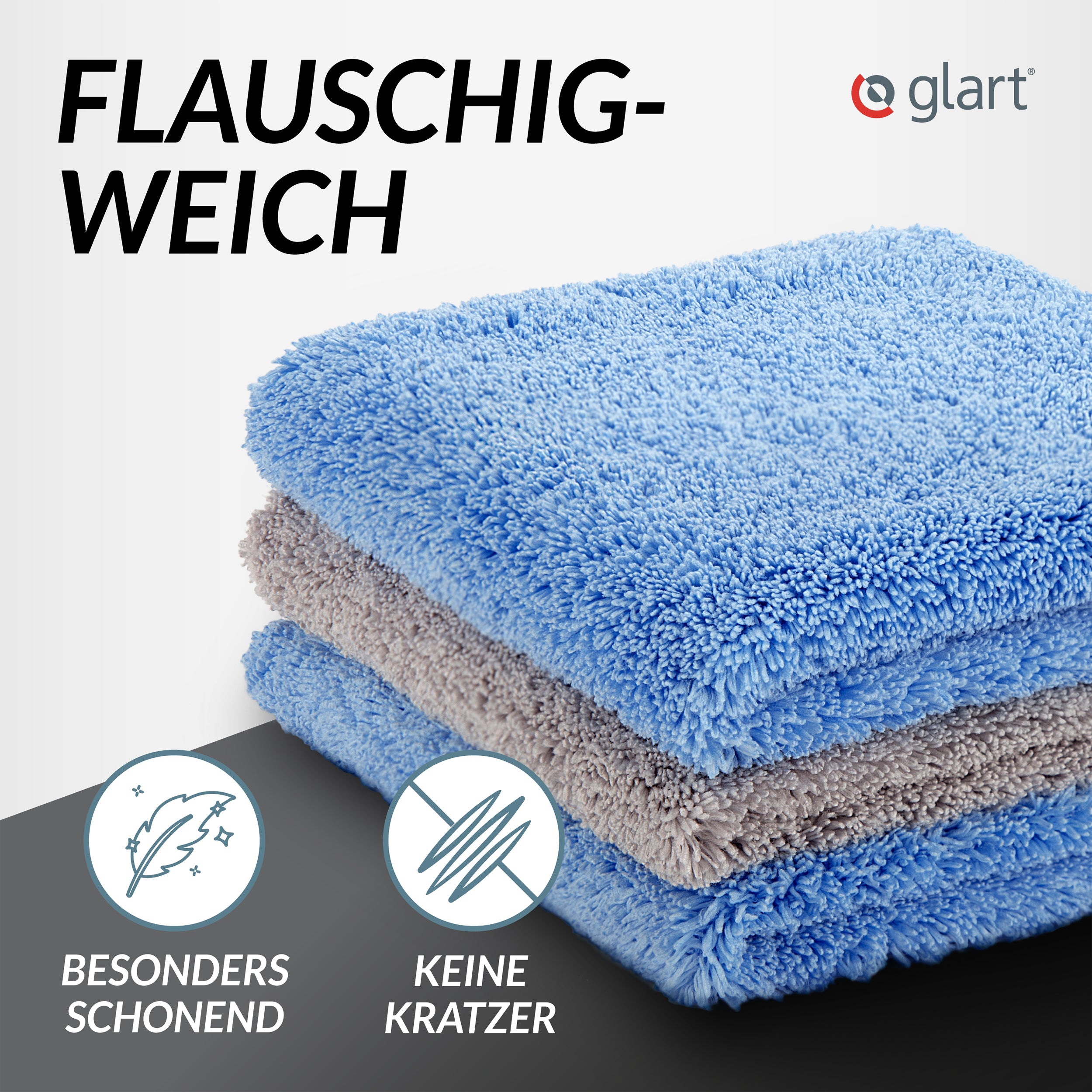 glart-432s-premium-poliert-cher-40x40-cm-mikrofaser-3er-set image 2