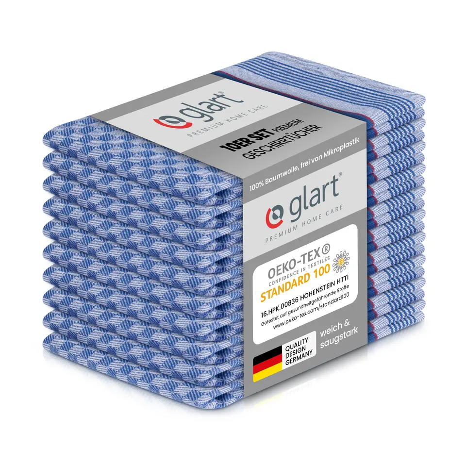 glart-grubent-cher-geschirrtuch-10er-set-45x90-blau image 1