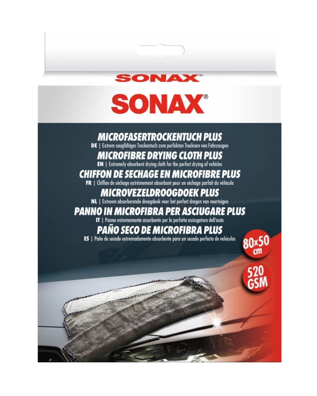sonax-microfasertrockentuch-plus-autotuch-1-st-ck-saugstark image 1