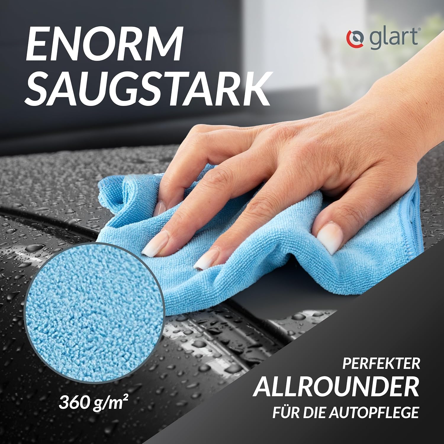 glart-mikrofasert-cher-40x40-4er-set-blau-gr-n-360-gsm image 3