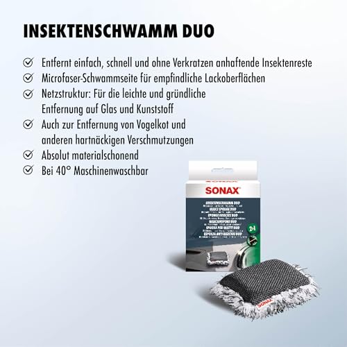 sonax-insektenschwamm-duo-autoschwamm-1-st-ck-lack-glas image 8