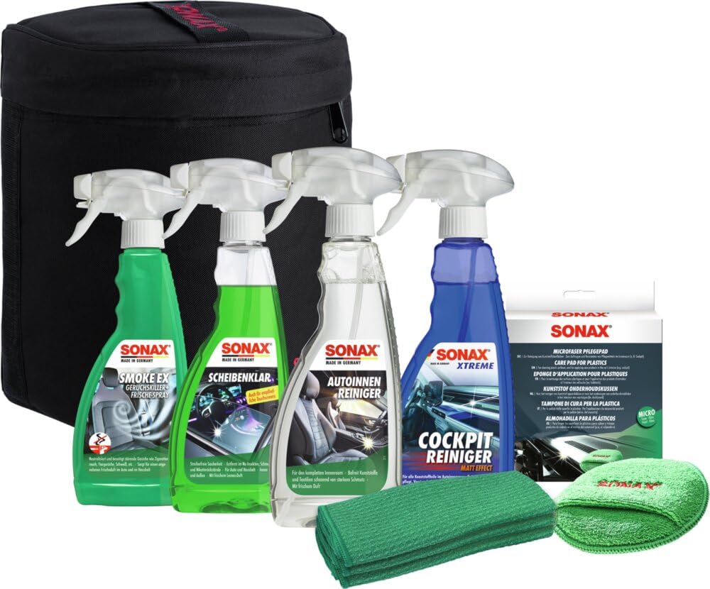 sonax-innenraumpflegeset-autopflegeset-mit-tasche-8-teilig image 1