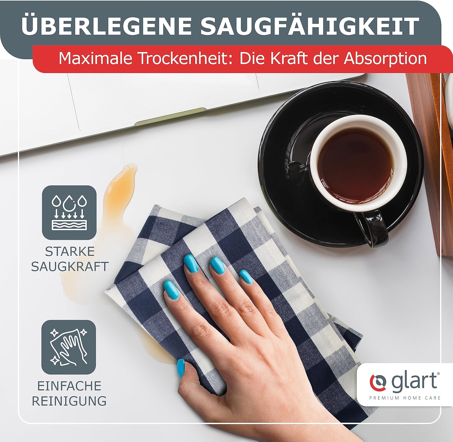 glart-geschirrt-cher-5er-set-50x70-geschirrtuch-blau-karo image 5