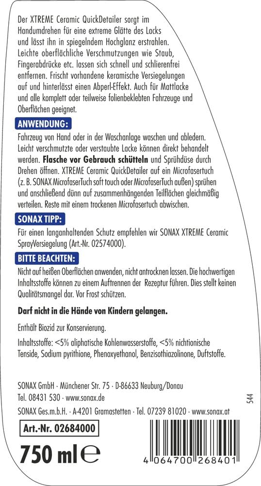 sonax-xtreme-ceramic-quickdetailer-spray-750-ml-hochglanz image 2
