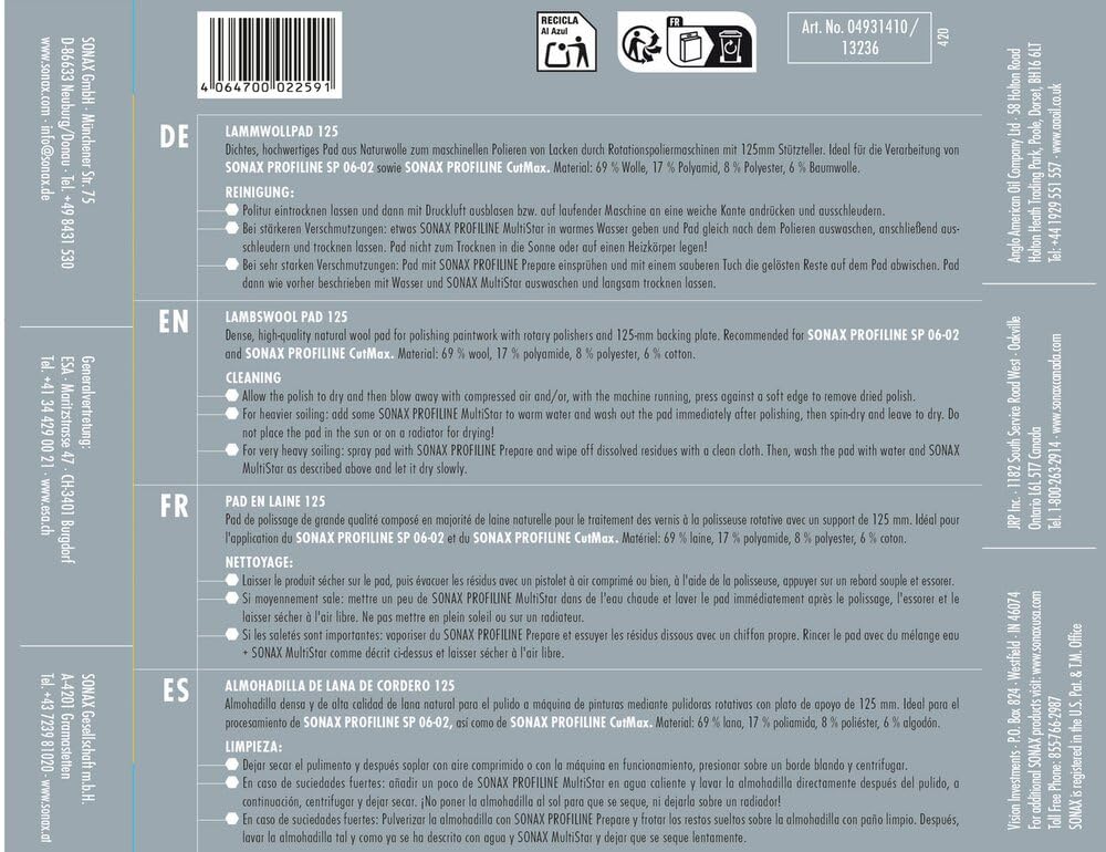 sonax-lammwollpad-133-polierpad-133-mm-schleifpolitur image 2