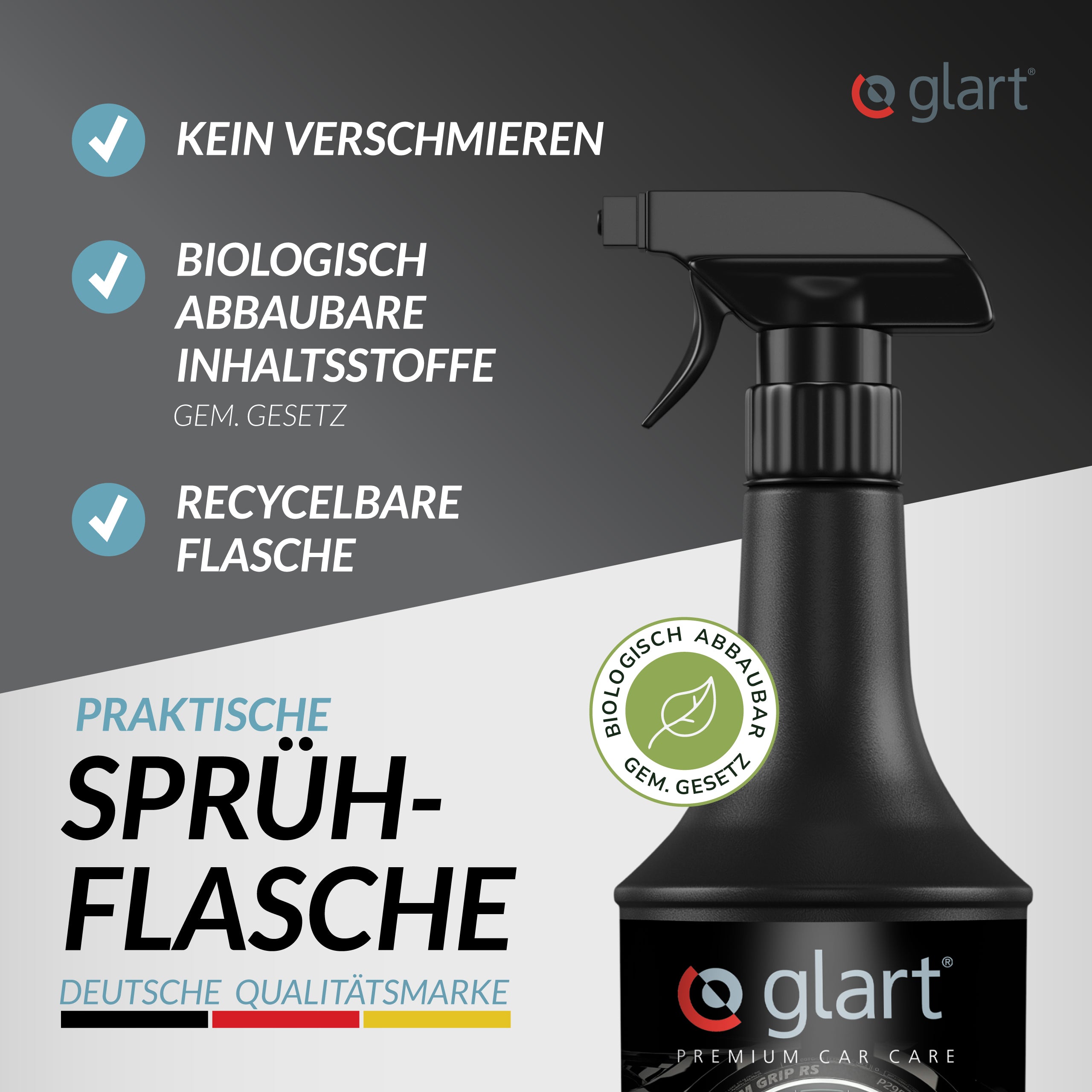glart-451rk-reifenglanzspray-1000-ml-mit-schwamm-seidenmatt image 5