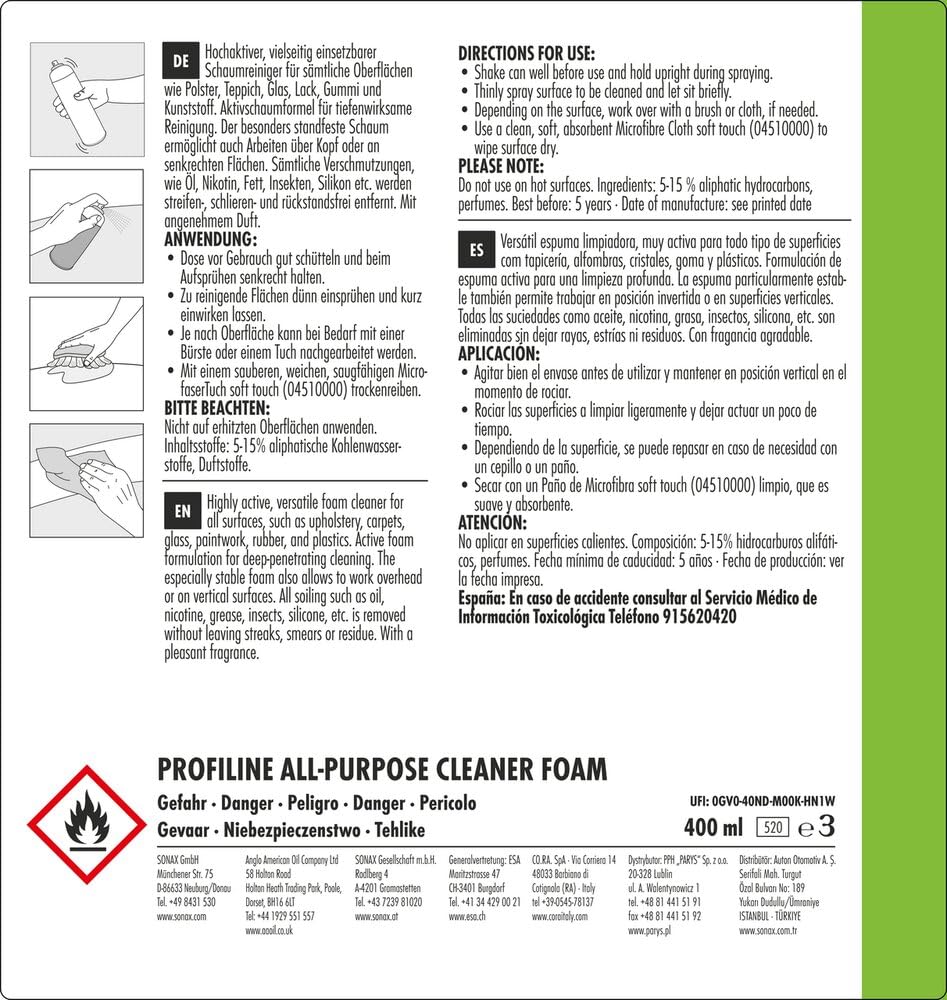 sonax-profiline-schaumreiniger-apc-foam-400-ml-universal image 3
